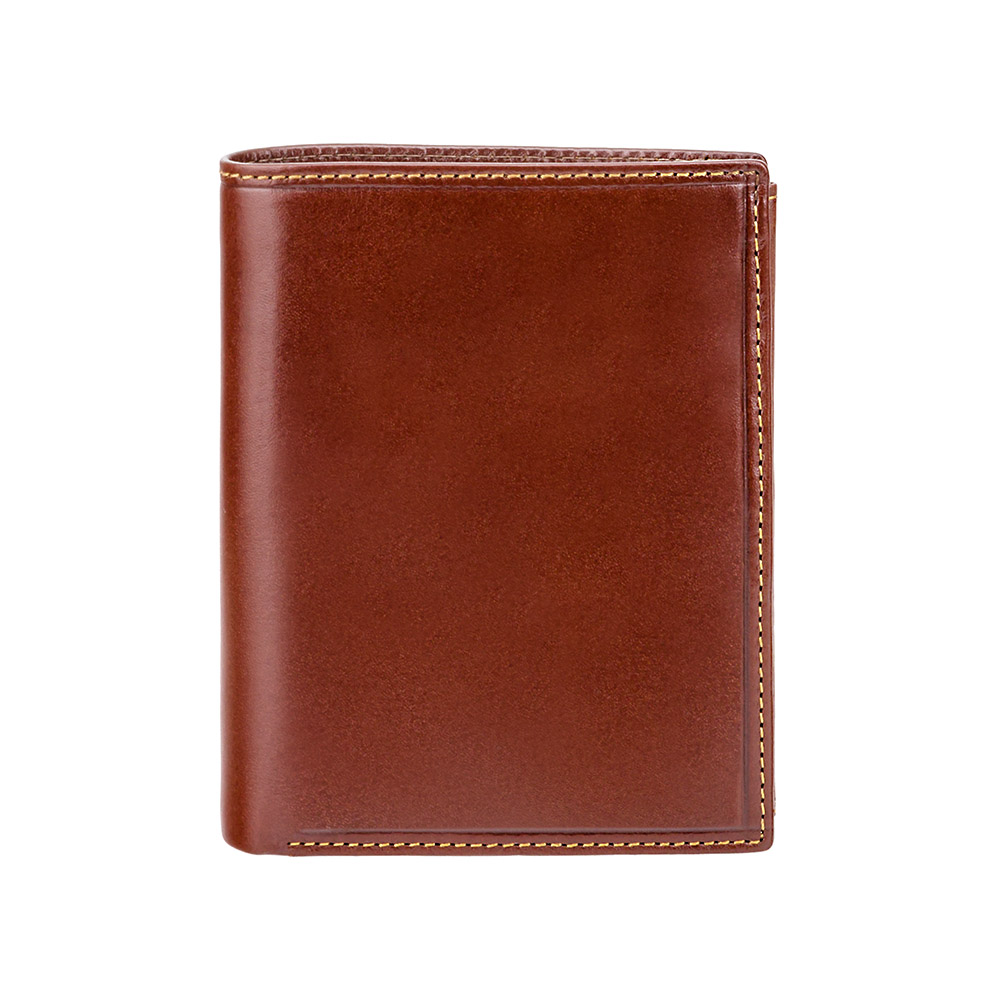 Коричневий чоловічий портмоне Visconti MZ3 Milan c RFID (Italian Brown)