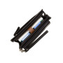 Чорна шкіряна барсетка Visconti 02617 BLK