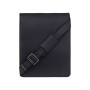 Чорна шкіряна сумка через плече для чоловіків Visconti 18410 BLK