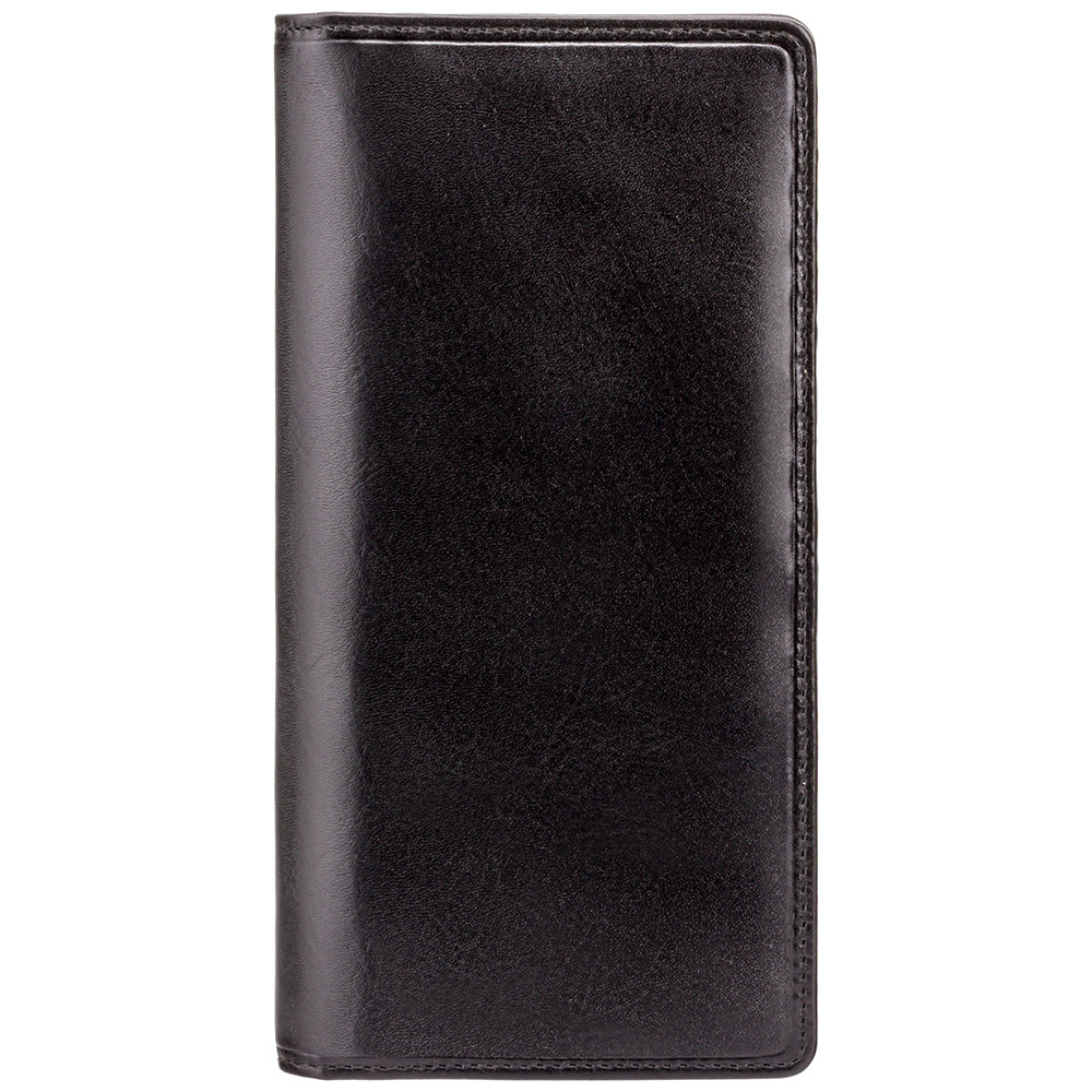Чорний гаманець чоловічий Visconti MZ6 Turin c RFID Italian Black