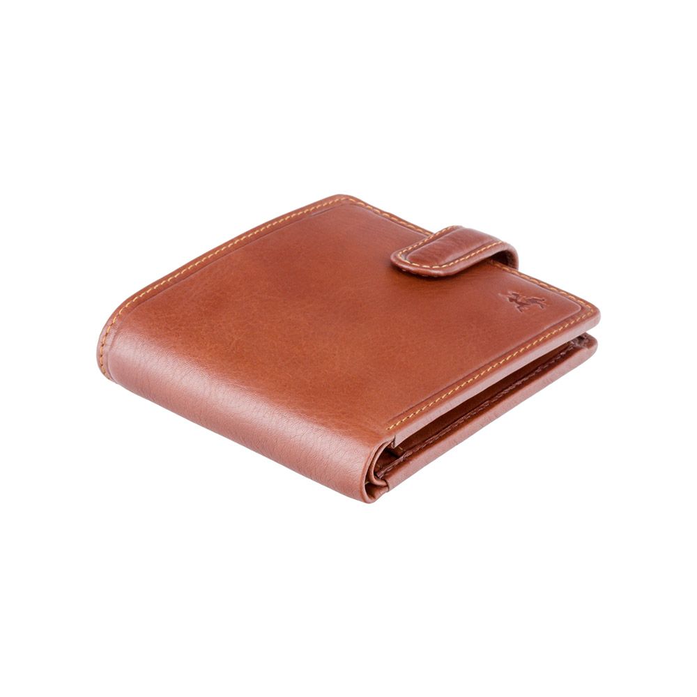 Коричневий гаманець чоловічий Visconti TSC47 TAN Riccardo c RFID