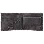 Чорний чоловічий шкіряний портмоне Visconti CR92 BLK Gator c RFID (Black)