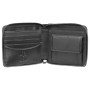 Чорний гаманець Visconti HT14 BLK Camden c RFID