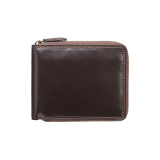 Темно-коричневий гаманець Visconti HT14 CHOC Camden c RFID