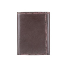 Темно-коричневий портмоне Visconti HT18 CHOC Compton з RFID