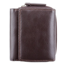 Темно-коричневий шкіряний гаманець жіночий Visconti HT30 CHOC Kew c RFID