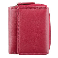 Червоний шкіряний гаманець Visconti HT30 RED Kew c RFID
