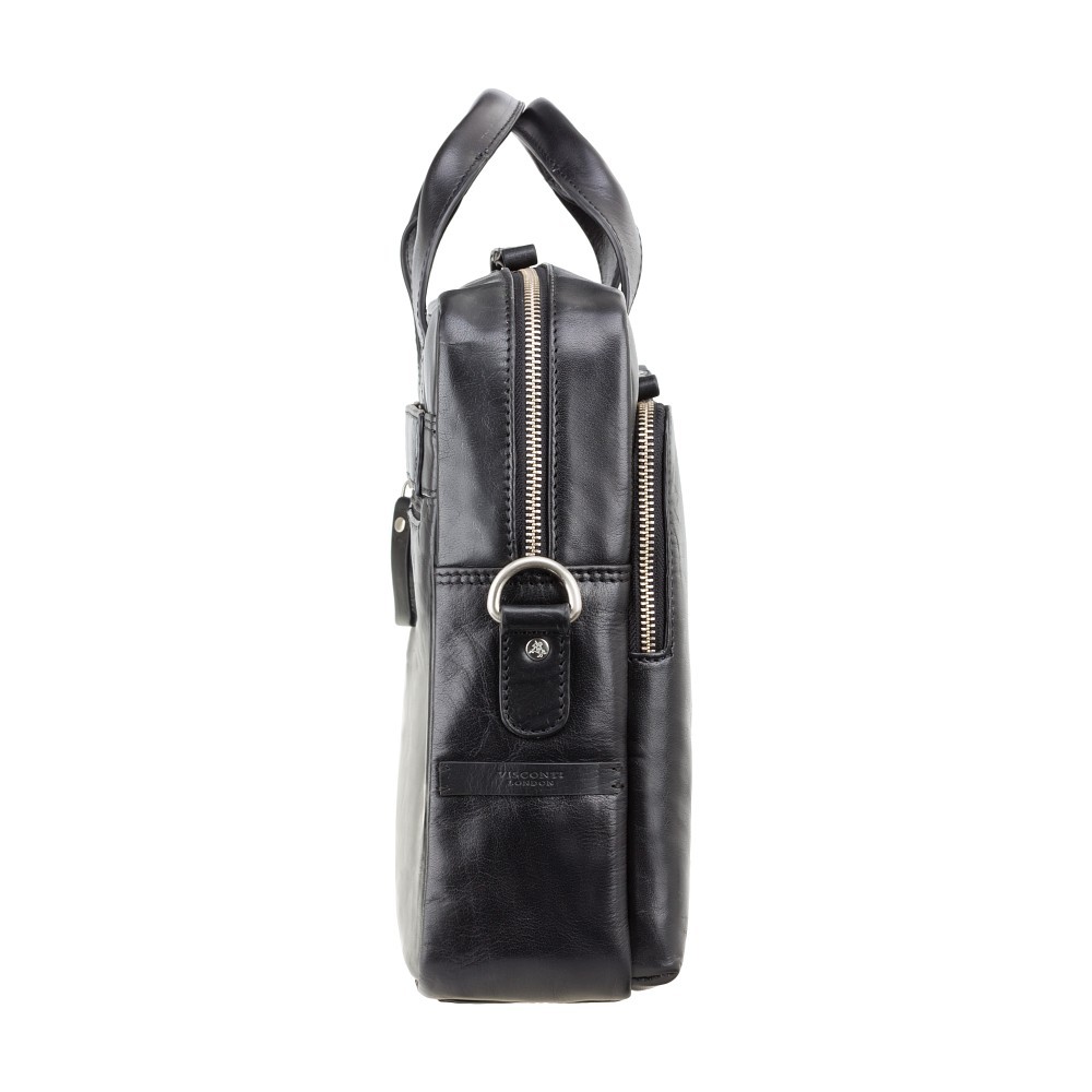 Чорна сумка під macbook Visconti ML31 BLK Black