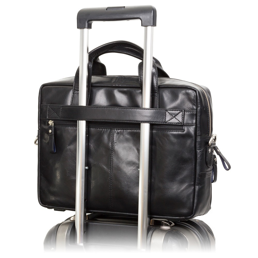 Чорна сумка під macbook Visconti ML31 BLK Black