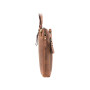 Коричнева шкіряна сумка Visconti Crazy Hours 15056 OIL TAN