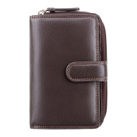 Темно-коричневий гаманець Visconti HT33 CHOC Madame c RFID