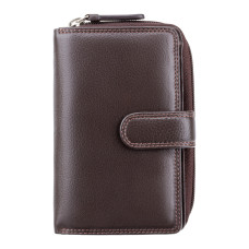 Темно-коричневий гаманець Visconti HT33 CHOC Madame c RFID