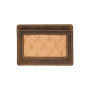 Коричневий шкіряний картхолдер Visconti VSL58 OIL TAN Stealth