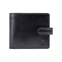 Чорний чоловічий гаманець Visconti TSC41 BLK Massa c RFID