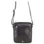 Чорна шкіряна сумка через плече Visconti S7 BLK Bag