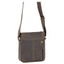 Темно-коричнева сумка через плече Visconti S7 OIL BRN Bag A5