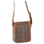 Коричневі шкіряні сумки через плече Visconti S7 OIL TAN Bag A5