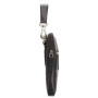 Чорна маленька чоловіча сумка із гладкої шкіри Visconti S10 BLK Remi (Black)