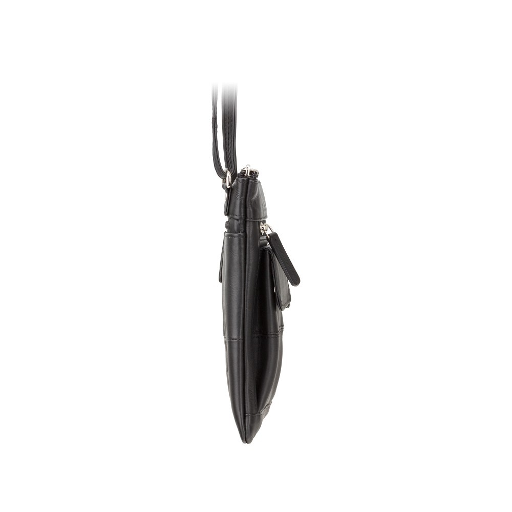 Жіноча шкіряна сумка Visconti 18608 BLK