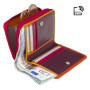Помаранчевий жіночий гаманець Visconti RB53 BERRY M Hawaii c RFID