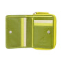 Зелений шкіряний гаманець жіночий Visconti RB53 LIME M Hawaii c RFID