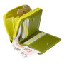 Зелений шкіряний гаманець жіночий Visconti RB53 LIME M Hawaii c RFID