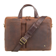 Коричнева вінтажна сумка під MacBook Visconti TC76 TAN Octo 13