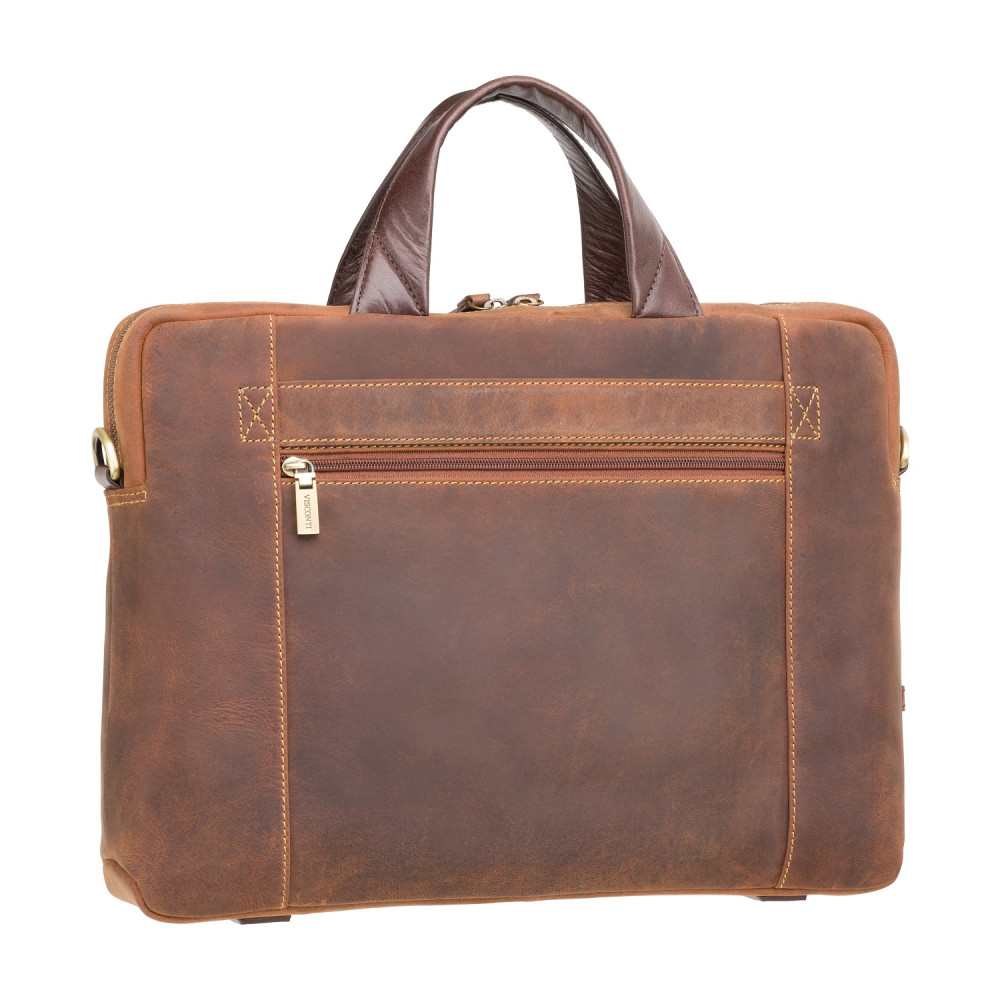 Коричнева вінтажна сумка під MacBook Visconti TC76 TAN Octo 13