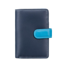 Синій жіночий гаманець Visconti RB51 BLUE M Fiji c RFID