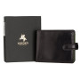 Гаманець чоловічий чорний із зеленим Visconti TR35 BLK/GRN Atlantis c RFID (Black Green)