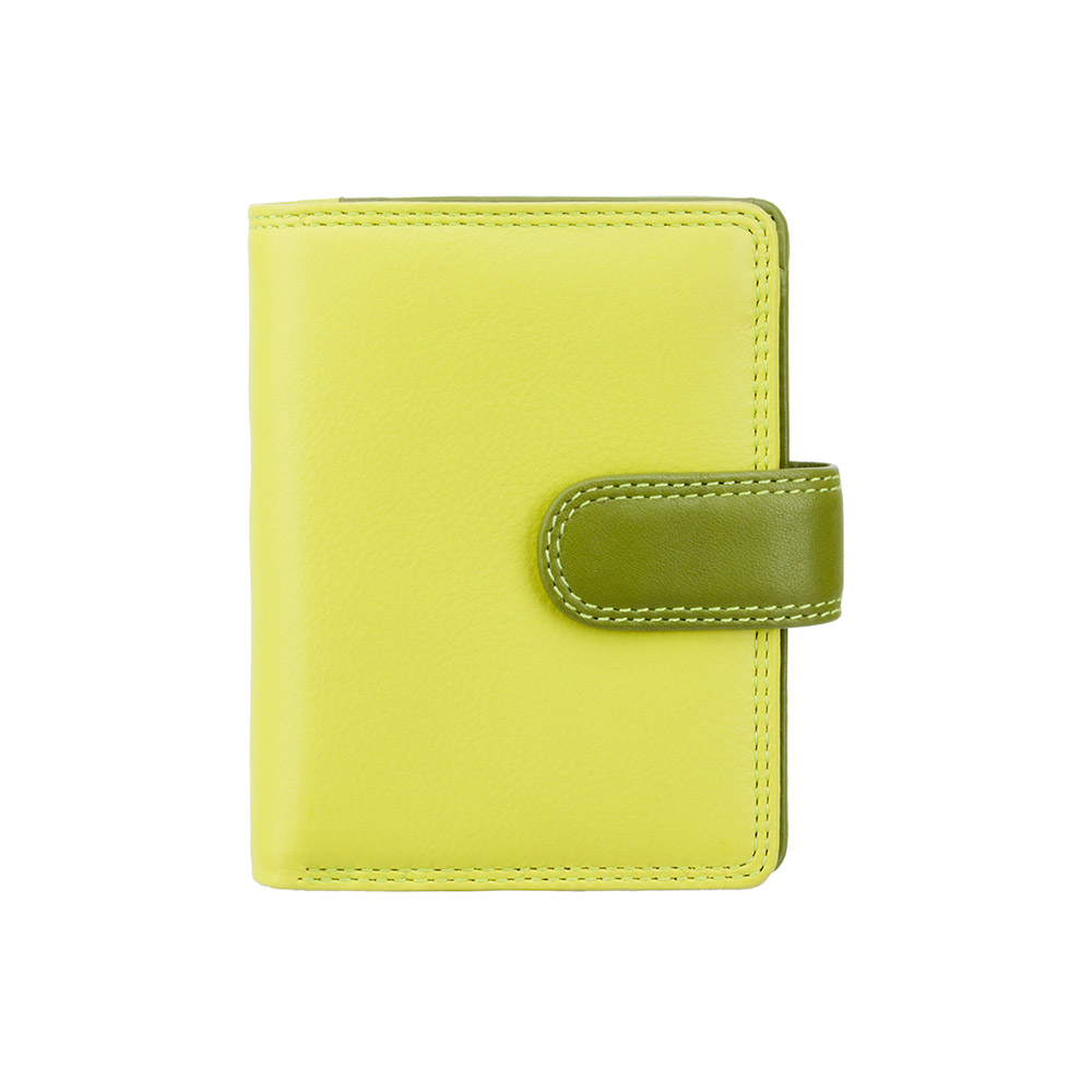 Зелений гаманець жіночий Visconti RB40 LIME M Bali RFID (Lime Multi)