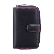 Стильний гаманець жіночий Visconti R13 BLK/BERRY Carmelo c RFID (Black Berry)
