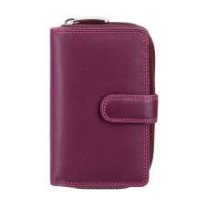 Фіолетовий гаманець жіночий Visconti R13 PLUM M Carmelo c RFID (Plum Multi)