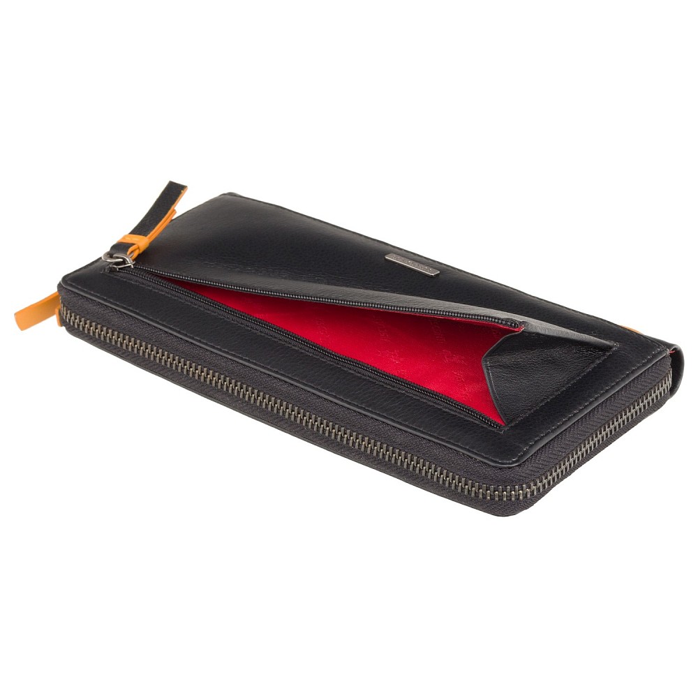 Гаманець жіночий Visconti LV5 BK MULTI Passion з RFID (Black-Multi Love)