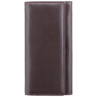 Коричневий гаманець жіночий Visconti HT35 CHOC Buckingham c RFID (Chocolate)