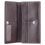 Коричневий гаманець жіночий Visconti HT35 CHOC Buckingham c RFID (Chocolate)