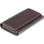 Коричневий гаманець жіночий Visconti HT35 CHOC Buckingham c RFID (Chocolate)