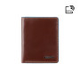 Коричневий маленький чоловічий гаманець Visconti ALP84 IT BRN Smith (Italian Brown)