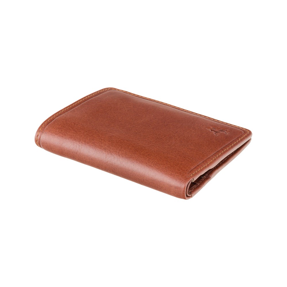 Коричневий чоловічий гаманець без клямки Visconti TSC39 TAN Xavi c RFID (Tan)