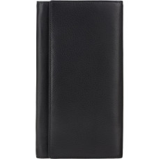 Шкіряне дорожнє портмоне чорного кольору Visconti 1179 BLK Polo (Black)