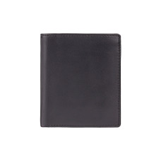 Маленький чоловічий портмоне у два додавання Visconti BD22 BK/CB/GRN Dr. No (Black Cobalt Green)