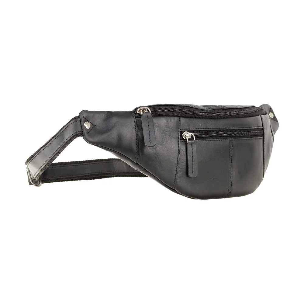 Чорна сумка Visconti 721 BLK Bumbag Large (Black)