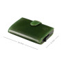Зелений шкіряний гаманець картхолдер Visconti VSL59 GREEN Fireblade (Green)