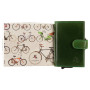 Зелений шкіряний гаманець картхолдер Visconti VSL59 GREEN Fireblade (Green)