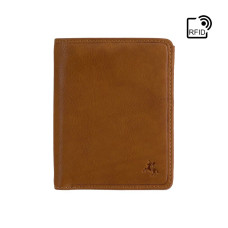 Чоловічий гаманець шкіряний Visconti DRW41 TAN Galen (Oak Tan)