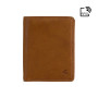 Чоловічий гаманець шкіряний Visconti DRW41 TAN Galen (Oak Tan)