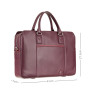 Бордова жіноча ділова сумка Visconti WB70 PLUM Harriet 13 (Plum)